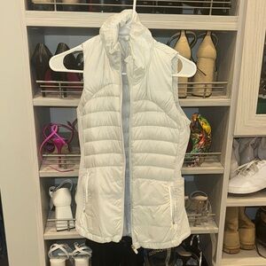 Lululemon Athletica Off-White Quilted Vest